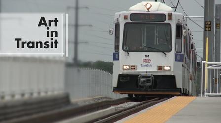 Video thumbnail: Arts District Public art project grows along rail lines in metro area