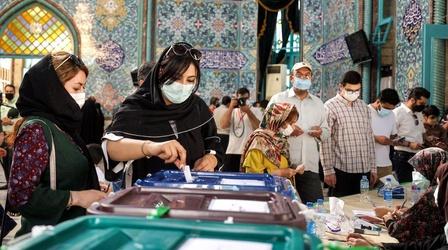 Video thumbnail: PBS NewsHour Iranians decry, boycott election rigged to favor hard-liner