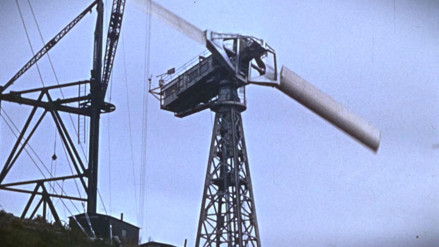 1941 in Vermont, the 1MW Smith-Putnam wind turbine connected to the grid.