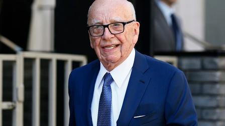 Video thumbnail: PBS NewsHour Murdoch’s succession and the future of right-wing media