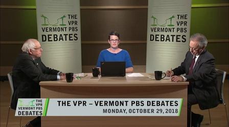 Video thumbnail: Vermont PBS Specials U.S. Senator Debate 2018