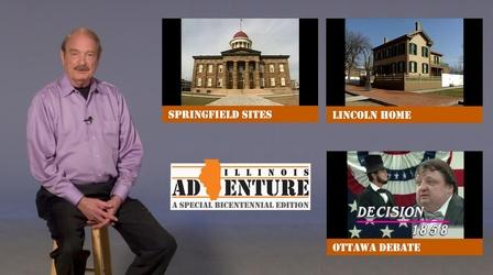 Video thumbnail: Illinois Adventure S20 E07: Illinois - Lincoln and Springfield