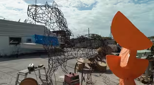 Sculptor Craig Gray in the Lower Keys