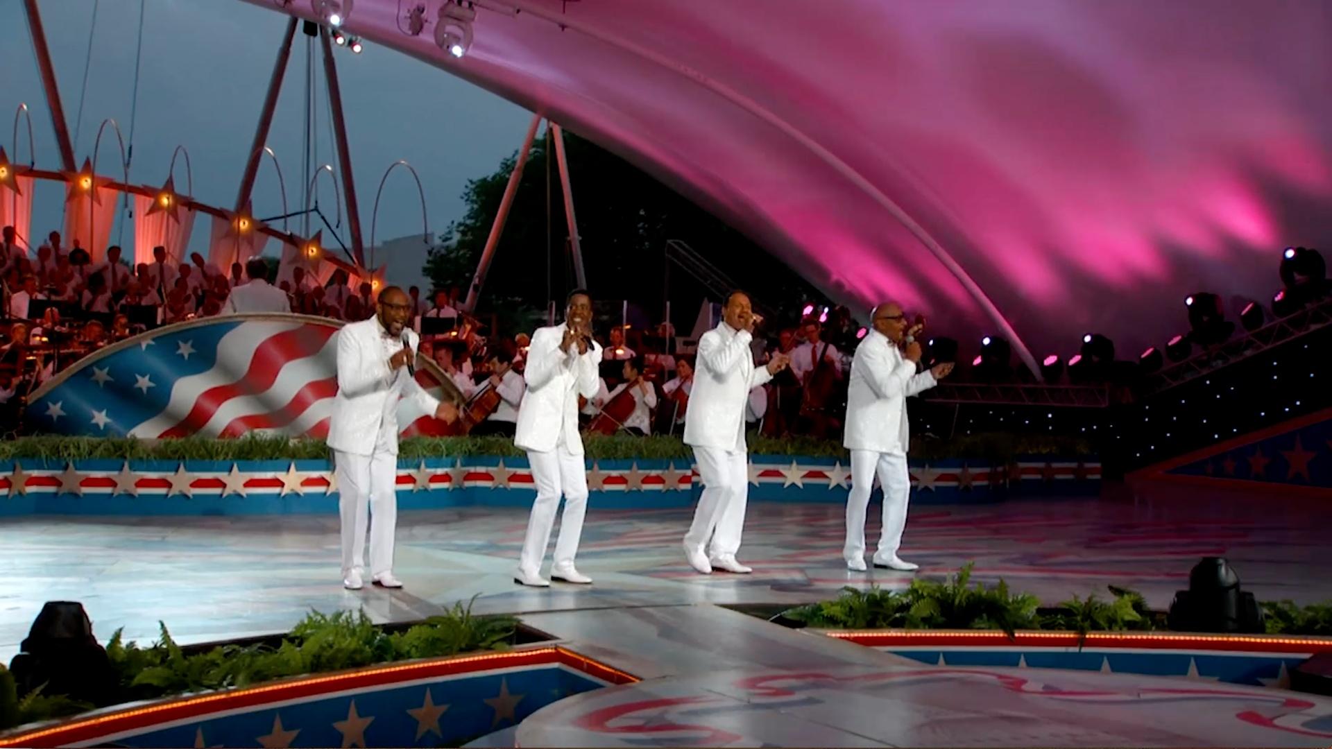 The Four Tops Perform a Motown Medley A Capitol Fourth Programs