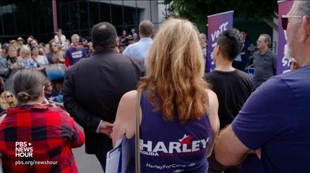 Video thumbnail: PBS NewsHour Why Democrats think they can flip a red California district