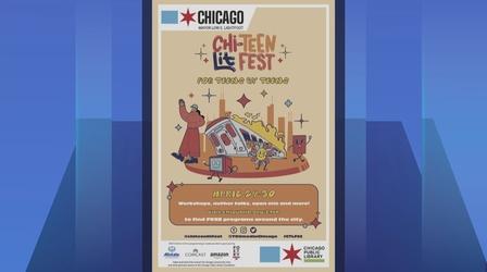 Video thumbnail: Chicago Tonight: Latino Voices Chi Teen Lit Fest: Programs, Events, Workshops, Apr. 24-30