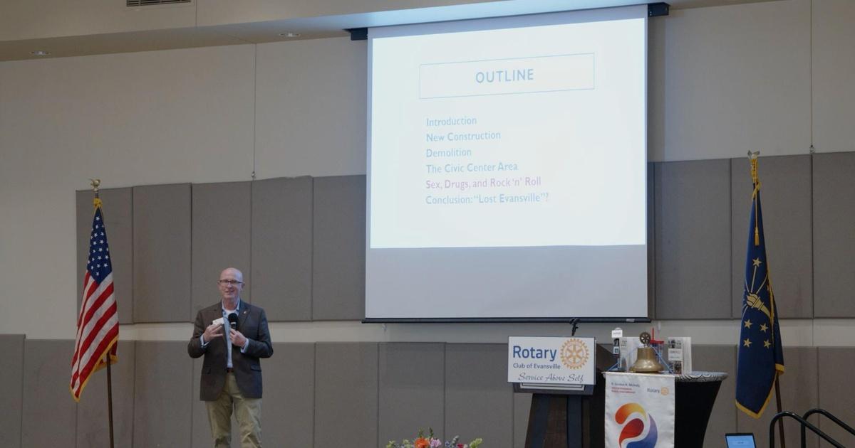 Evansville Rotary Club Regional Voices Dr. James MacLeod, Lost