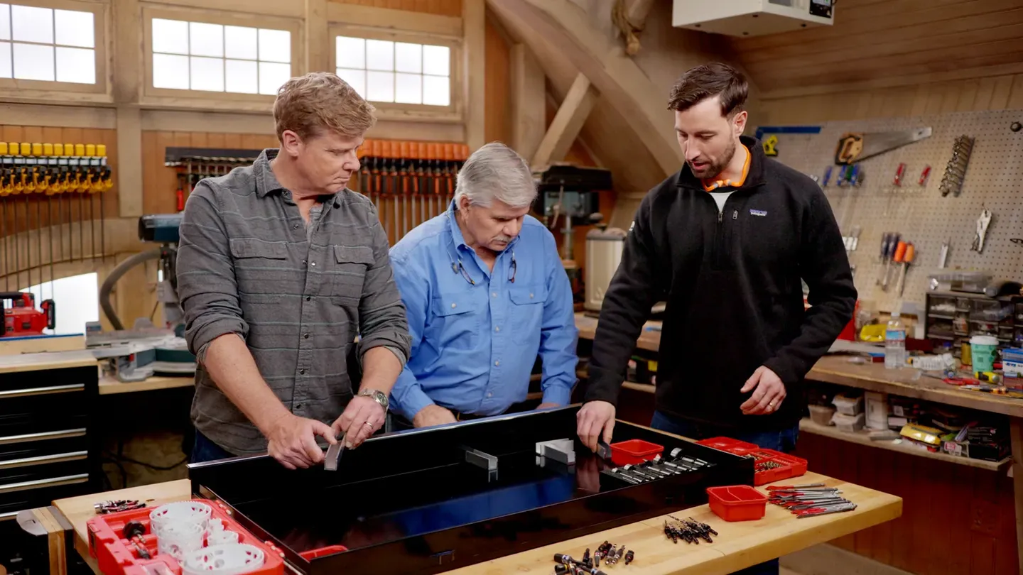 E25 | Firebox Restore, Tool Storage | Ask This Old House