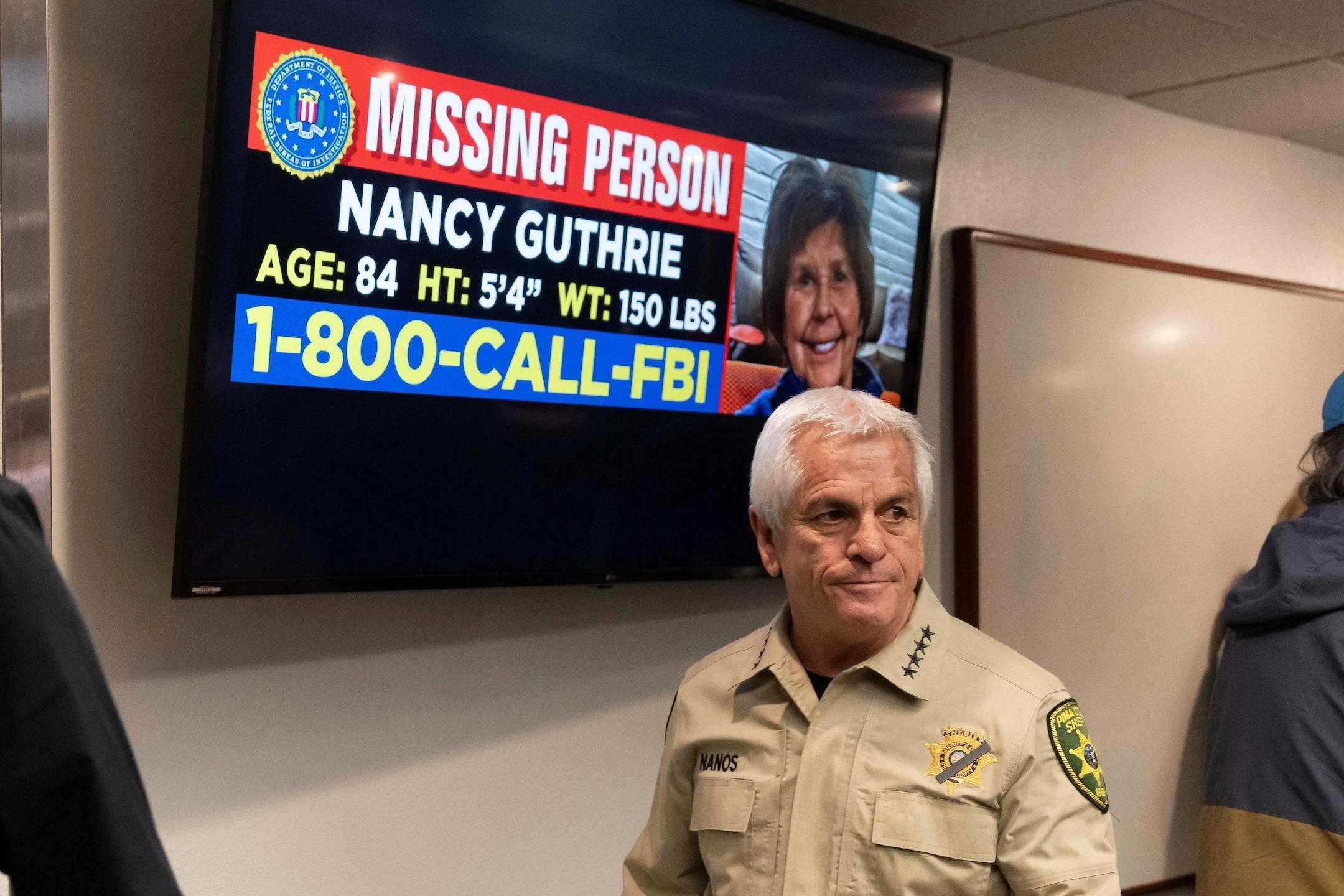 Search continues for Nancy Guthrie as authorities seek leads to find suspects