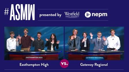 Video thumbnail: As Schools Match Wits Easthampton High Vs. Gateway Regional. (Mar 11, at 7 p.m.)