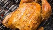Grill-Roasted Chicken and Green Beans