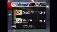 GHSA 5A Semifinal: Parkview vs. Walton