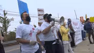 Warehouse workers protest working conditions during COVID-19
