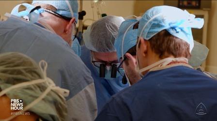 Video thumbnail: PBS NewsHour Wounded soldier receives historic penis transplant