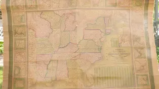 Appraisal: 1845 S. Augustus Mitchell United States Wall Map