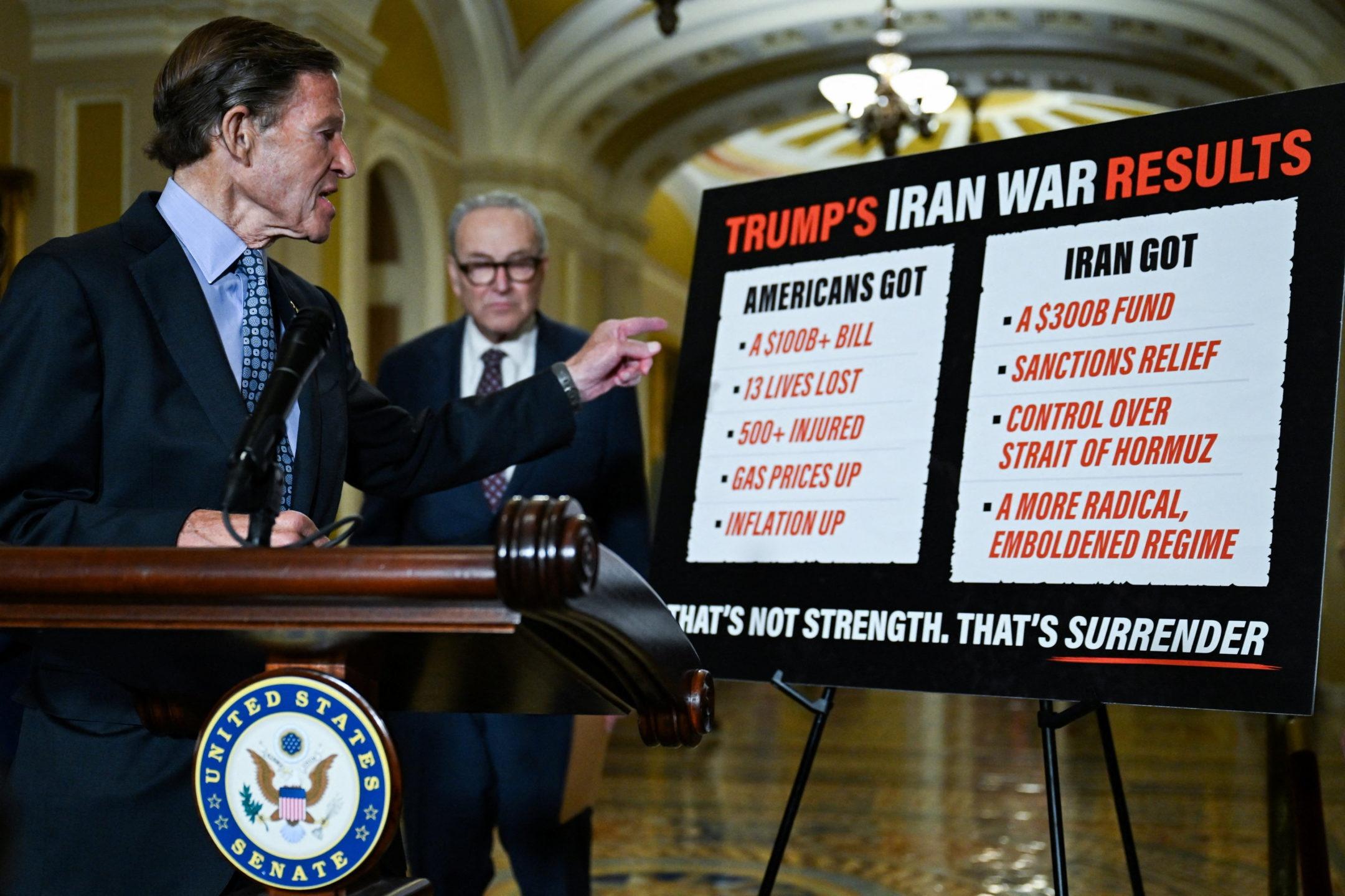In rare rebuke, Senate votes to limit Trump’s war powers in Iran
