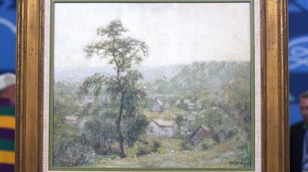 Video thumbnail: Antiques Roadshow Appraisal: 1926 Adolph Shulz "Looking Over Nashville" Oil