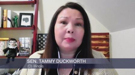 Video thumbnail: Chicago Tonight Tammy Duckworth on Jason Van Dyke, Russia-Ukraine, SCOTUS