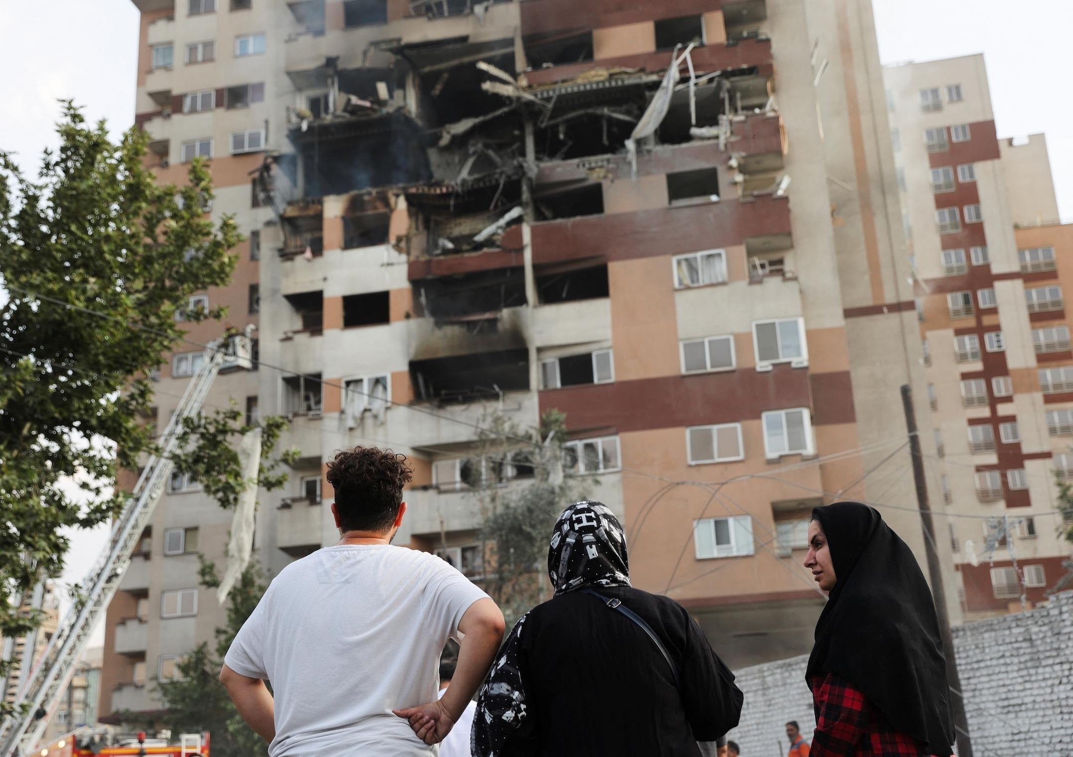 Israel hit with missiles as Iran retaliates for strikes on nuclear sites and leaders
