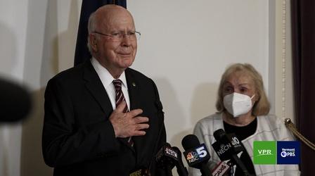 Video thumbnail: Vermont PBS Specials Sen. Leahy announces he won't seek reelection next fall