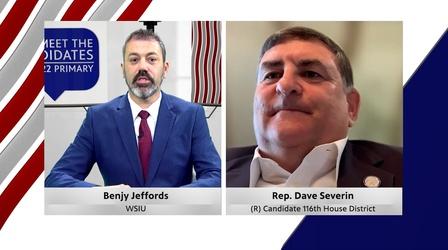 Video thumbnail: Meet the Candidates 116th Illinois House District Primary Republican Candidates