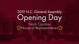 Video thumbnail: NC Channel 2019 N.C. GA Opening Day: NC House of Representatives