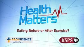 Video thumbnail: Health Matters: Television for Life Eating Before or After Exercise?