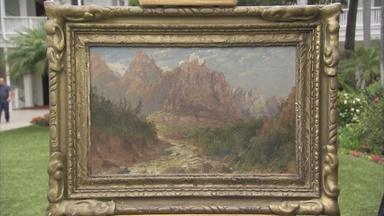 Appraisal: 1920 John Fery Oil Painting