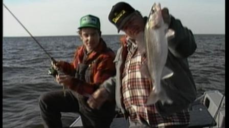 Video thumbnail: Rod & Reel Streamside Mr. Walleye Meets His Loyer