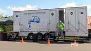 Catholic Action Center Opens Mobile Hygiene Station for Homeless in Lexington