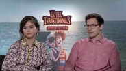 Andy Samberg and Selena Gomez for "Hotel Transylvania 3"
