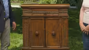 Appraisal: 17th C. Italian Renaissance Walnut Cabinet