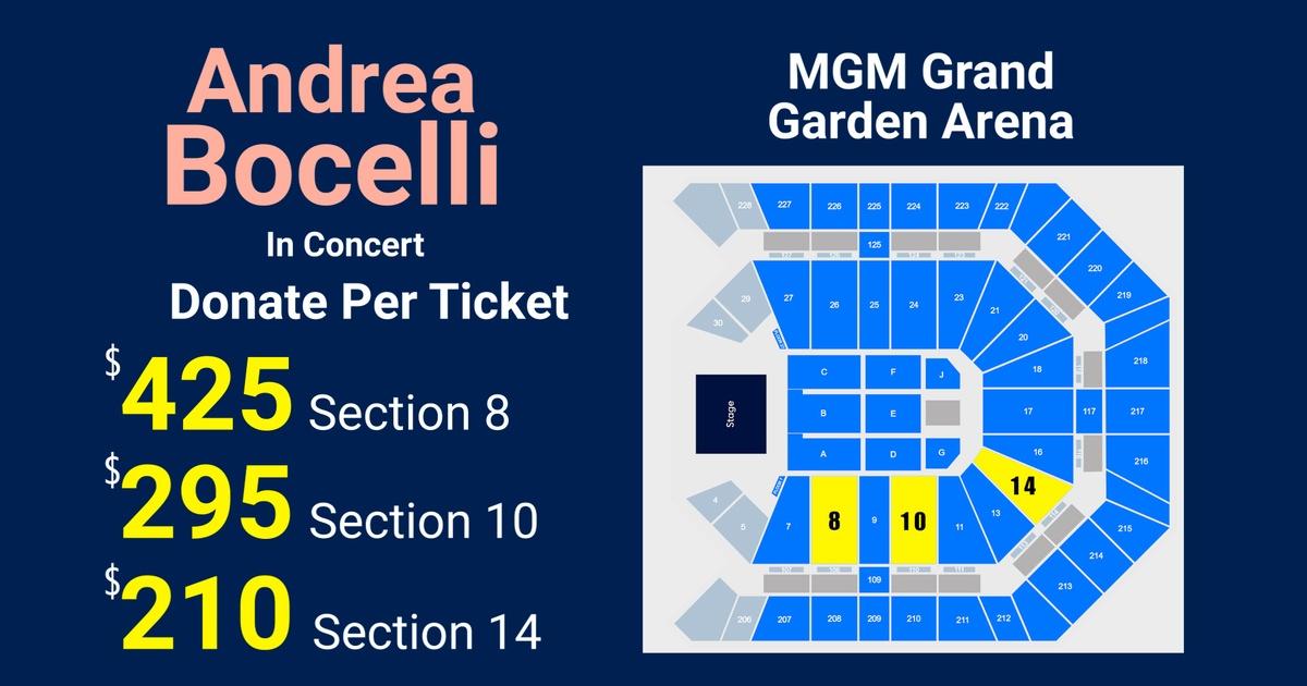 Vegas PBS | Vegas PBS Ticket Offer| Andrea Bocelli | PBS