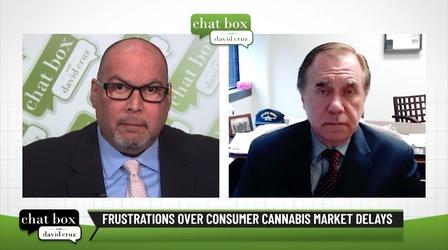 Video thumbnail: Chat Box with David Cruz Frustrations Over Legal Weed Market Delays, Celebrating Jazz