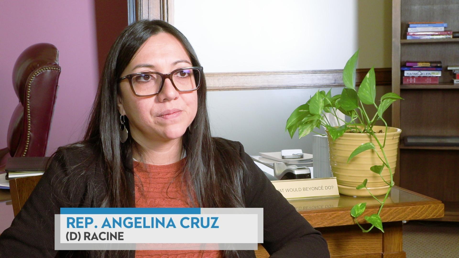 Rep. Angelina Cruz on running unopposed as a Democrat