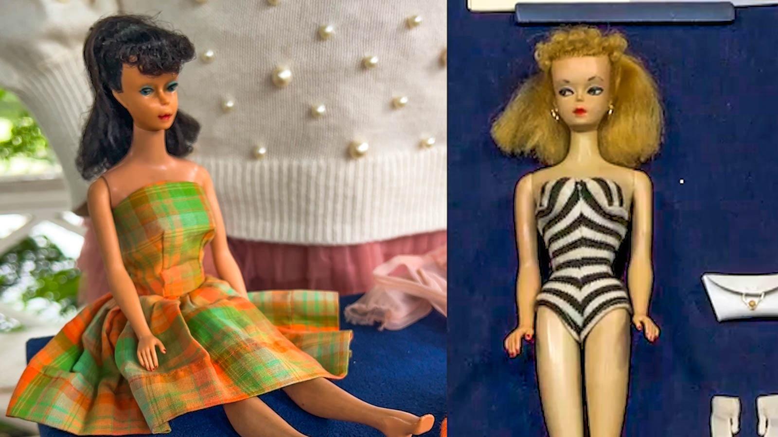 old fashioned barbie dolls