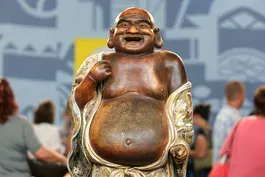 Appraisal: Japanese Satsuma Hotei, ca. 1925