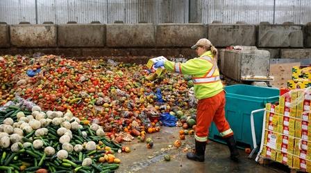 Video thumbnail: PBS NewsHour How Americans can change their mindset about wasting food