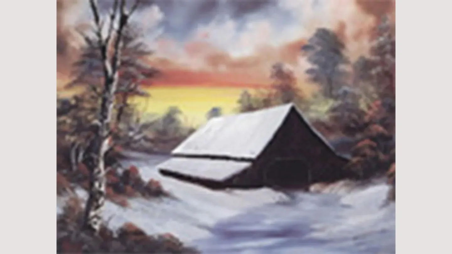 Barn at Sunset