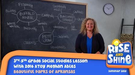 Video thumbnail: Rise and Shine Social Studies Meghan Ables Beautiful Parks