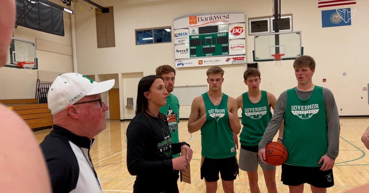Brianna Kusler now first woman to lead 'AA' boys basketball team in SD