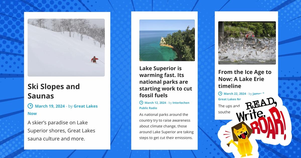 Read, Write, ROAR! | Exploring Great Lakes Shipwrecks: Learning Text ...
