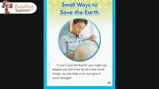 2-354: Reading Small Ways To Save The Earth