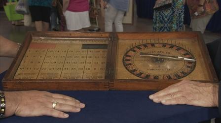 Video thumbnail: Antiques Roadshow Appraisal: Kelley Manufacturing Roulette Board, ca. 1895