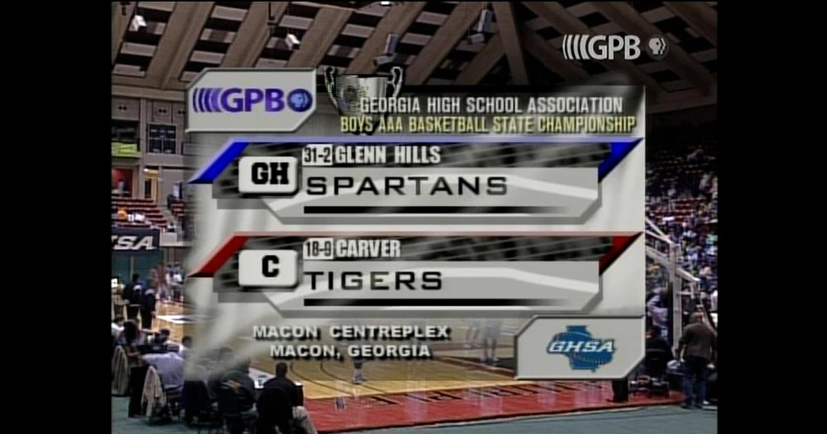 GPB Sports: Basketball | GHSA 3A Boys Final: Glenn Hills vs. Carver-Columbus | Season 2008