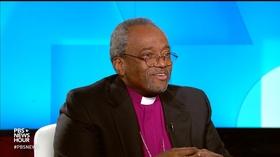 Video thumbnail: PBS NewsHour Bishop Curry on ‘love poetry’ and the royal wedding