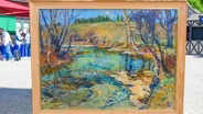 Appraisal: 1926 Tom Barnett "The Rapids" Oil