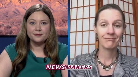 Video thumbnail: KRWG Newsmakers New Mexico Sustainability - Camilla Feibelman