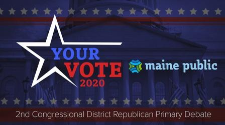 Video thumbnail: Your Vote Your Vote 2020 2nd District House Republican Primary Debate