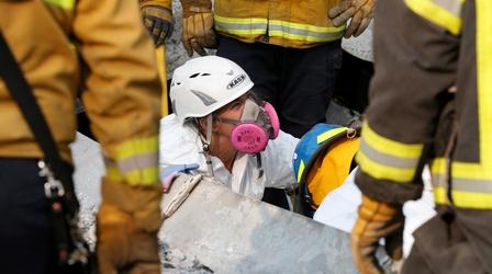 Video thumbnail: PBS NewsHour Calif. authorities seek wildfire's missing and dead